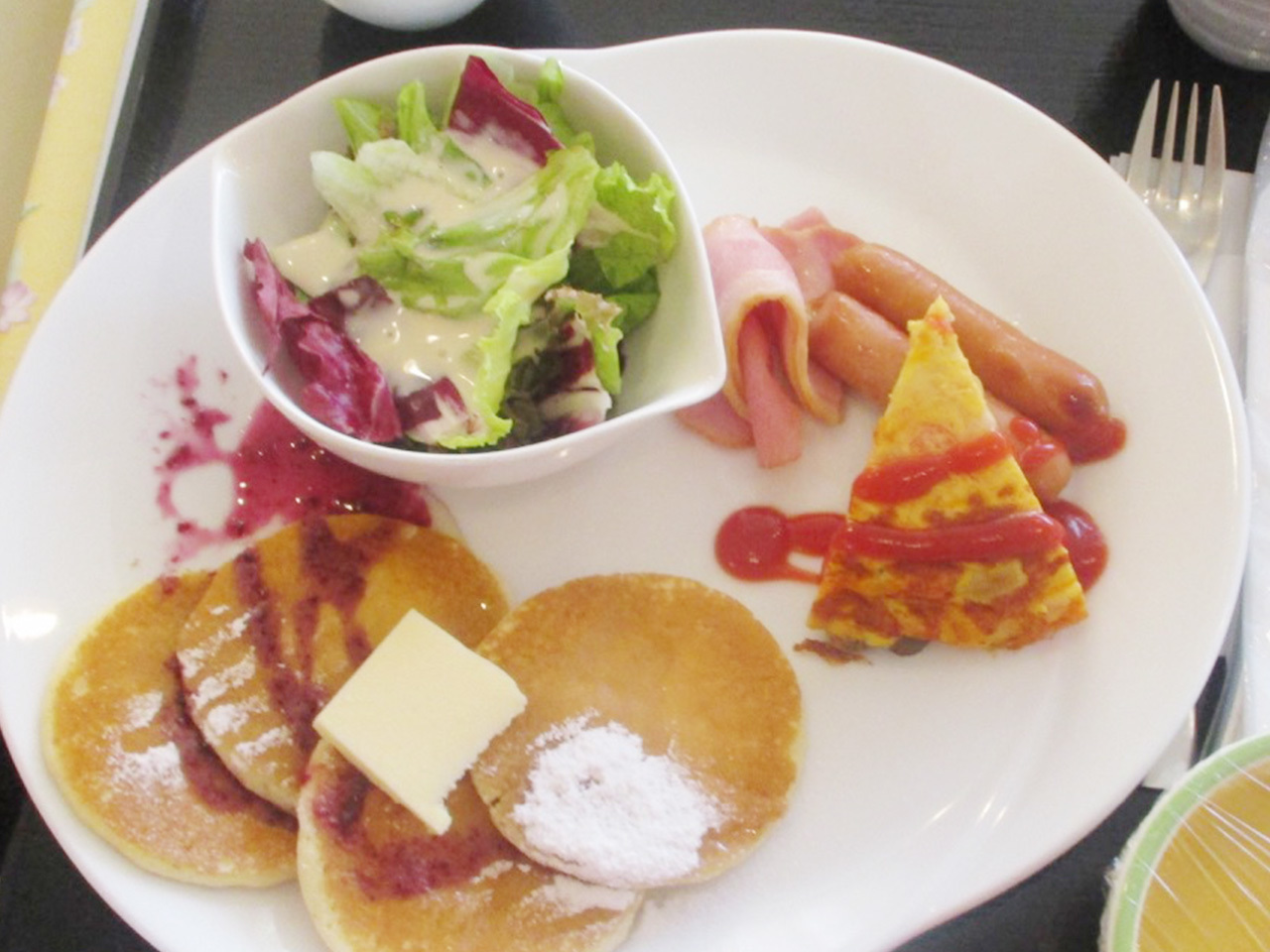 フレンチ お食事の一例写真です